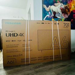 70” Hisense Smart 4K LED UHD Tv