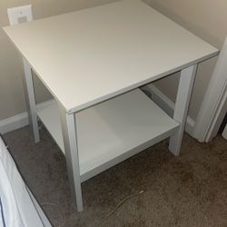 IKEA White End Table