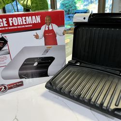 George Foreman Grilling Machine 