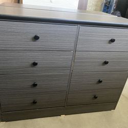 Grey 8PC Dresser Ready For Pickup 