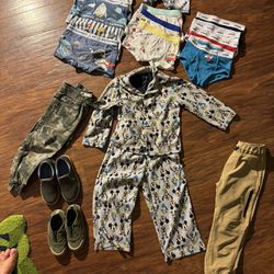 Size 4t Lot For Boys. Shoes 10 Toddler 