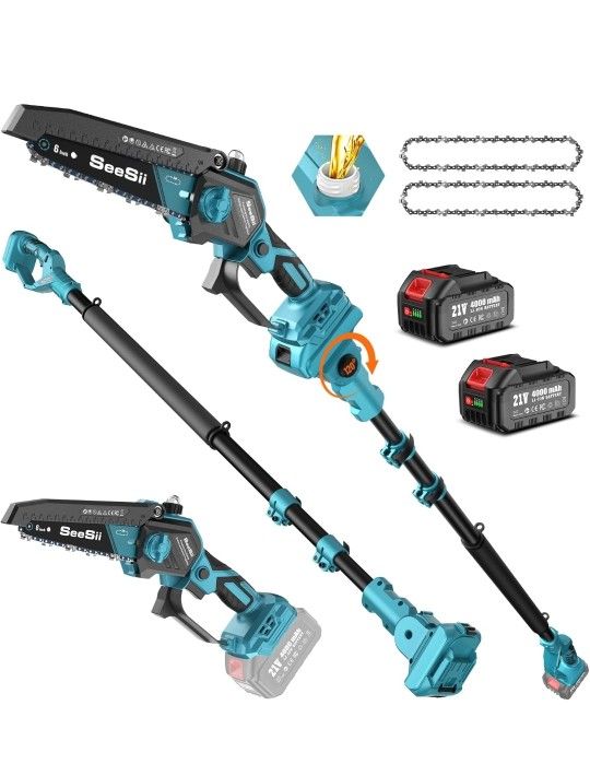 SEESII 2-in-1 Pole Saws