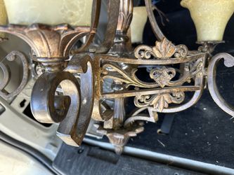 Heavy Metal Classic Chandelier Dining Room Light