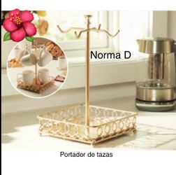 Portador de tazas nuevo en su caja 🌺 princess house 🌺