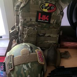 Vest And Helmet 