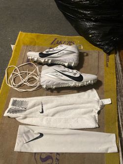 Nike Alpha Football Cleats (9.5) + Football accessories