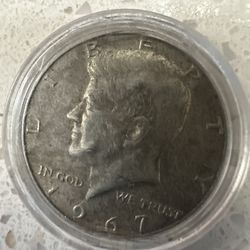 1967 Kennedy Coin 