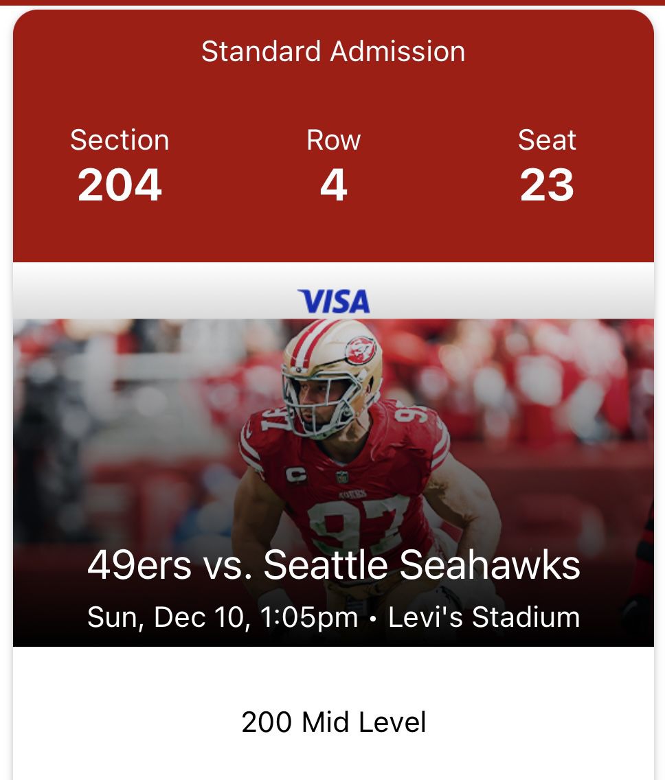 49ers vs. Seahawks