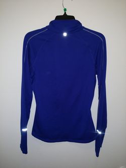 Nike blue long sleeve shirt