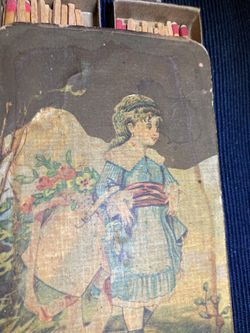 Antique 4 Drawer Matchstick Box