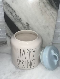 Rae Dunn Spring Canister