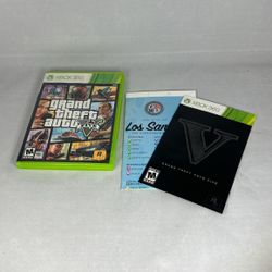 Xbox 360 Grand Theft Auto V CIB W/Both Disc