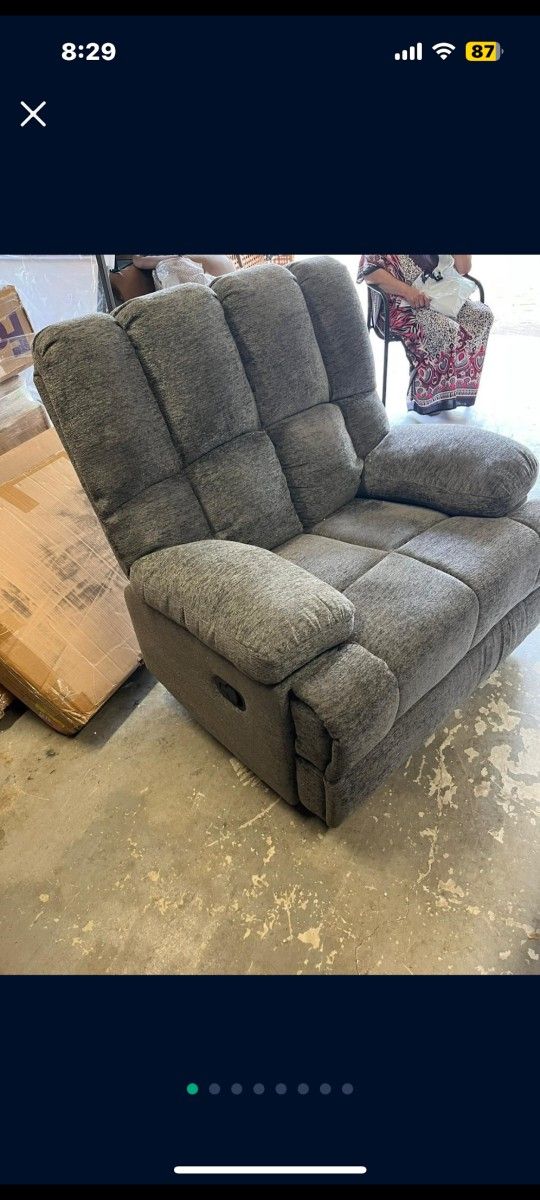 Oversize Rocker Recliner Chair For Adults