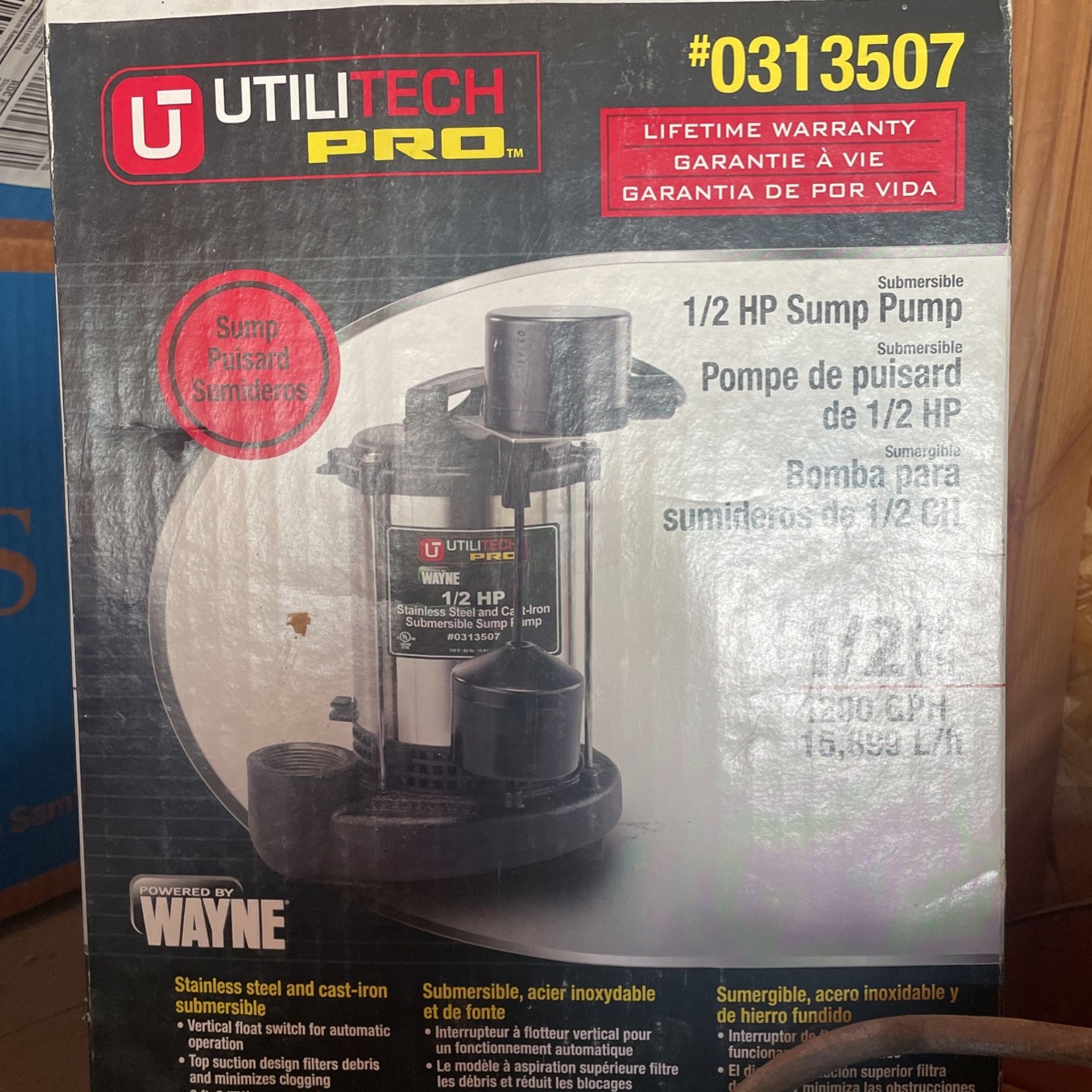 Submersible Sump Pump