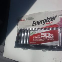 Energizer AAA Batteries 30 Pack $22 New Need Some Money $10 Each