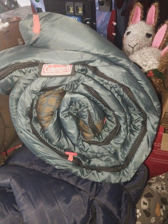 Coleman Single Person Sleeping Bags 3 Available