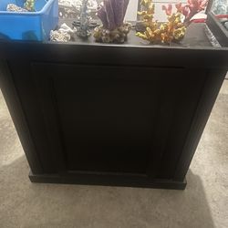 Fish Tank Stand and Decorations+Net