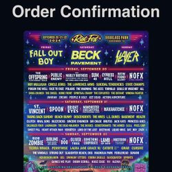 3 Day Passes To Riot Fest 