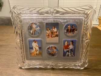 Mikasa Lead Crystal Multi Photo Frame 8x10 Palmsuite