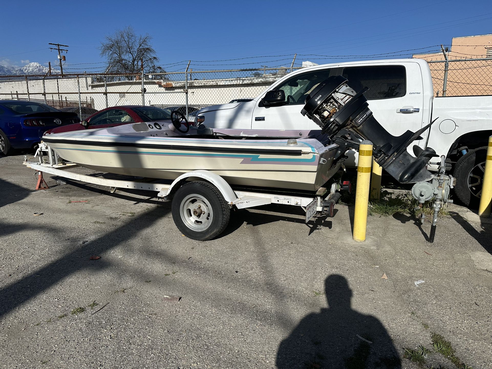 Trailer And Boat 