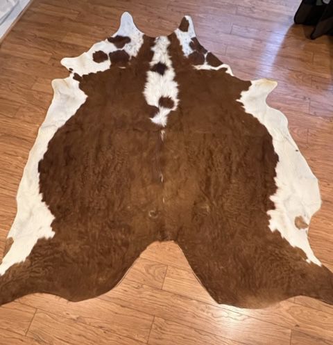 Moving Out Sale! Cowhide Rug 