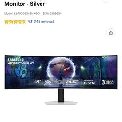Samsung 49 Inch Curved Monitor 