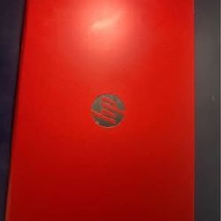 Scarlet Red Hp Laptop