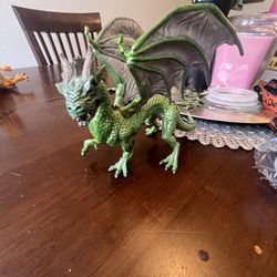 Green/Forest Dragon Statue