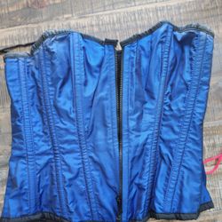 Blue Corset