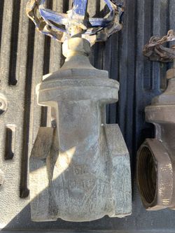 Matco 4” brass gate valve