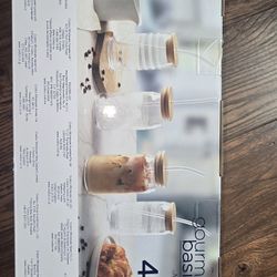 New Mikasa Glass Tumbler Set $25