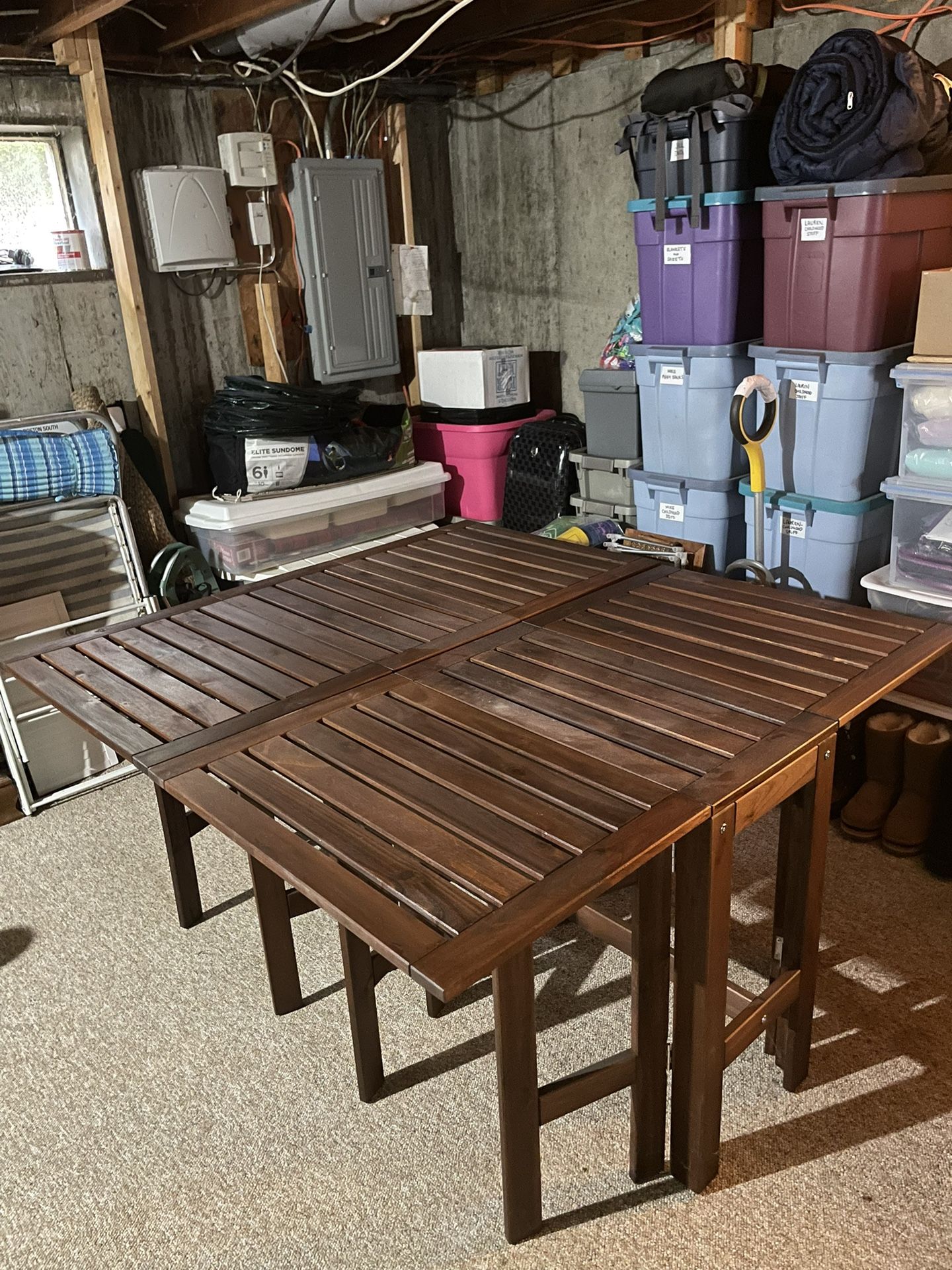 2 IKEA Outdoor Tables
