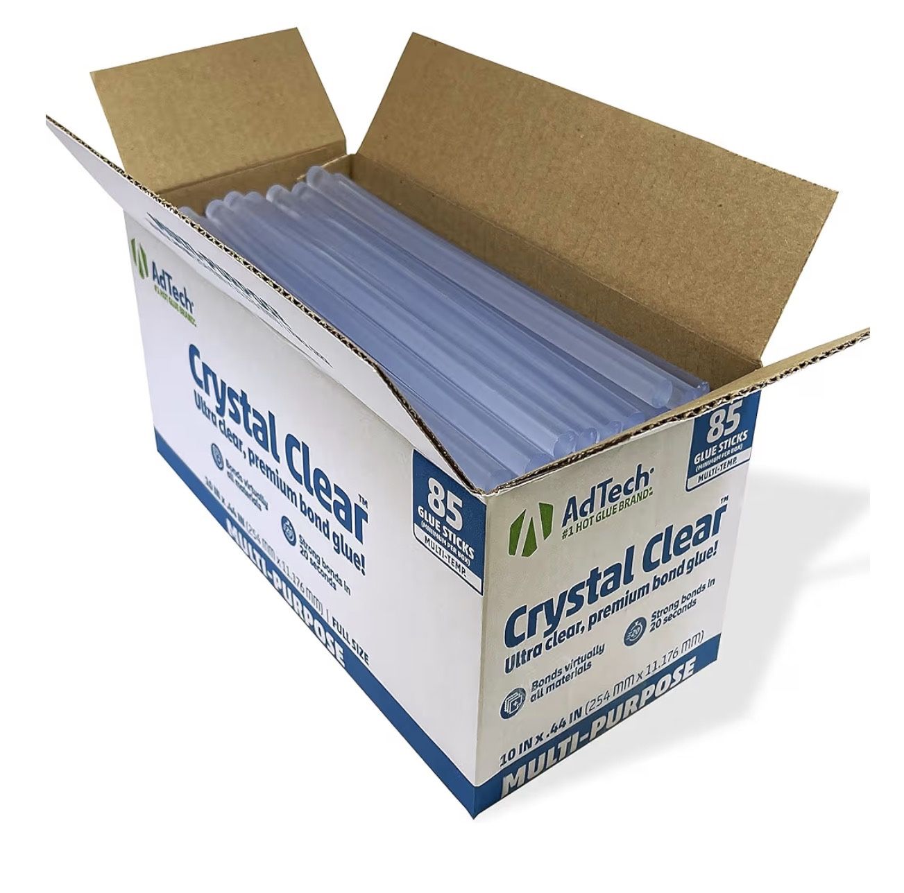 AdTech Hot Glue Sticks  Size, Clear