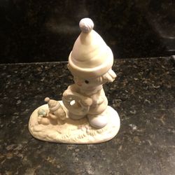 Precious Moments Figurine-The Lord Will Carry You Through