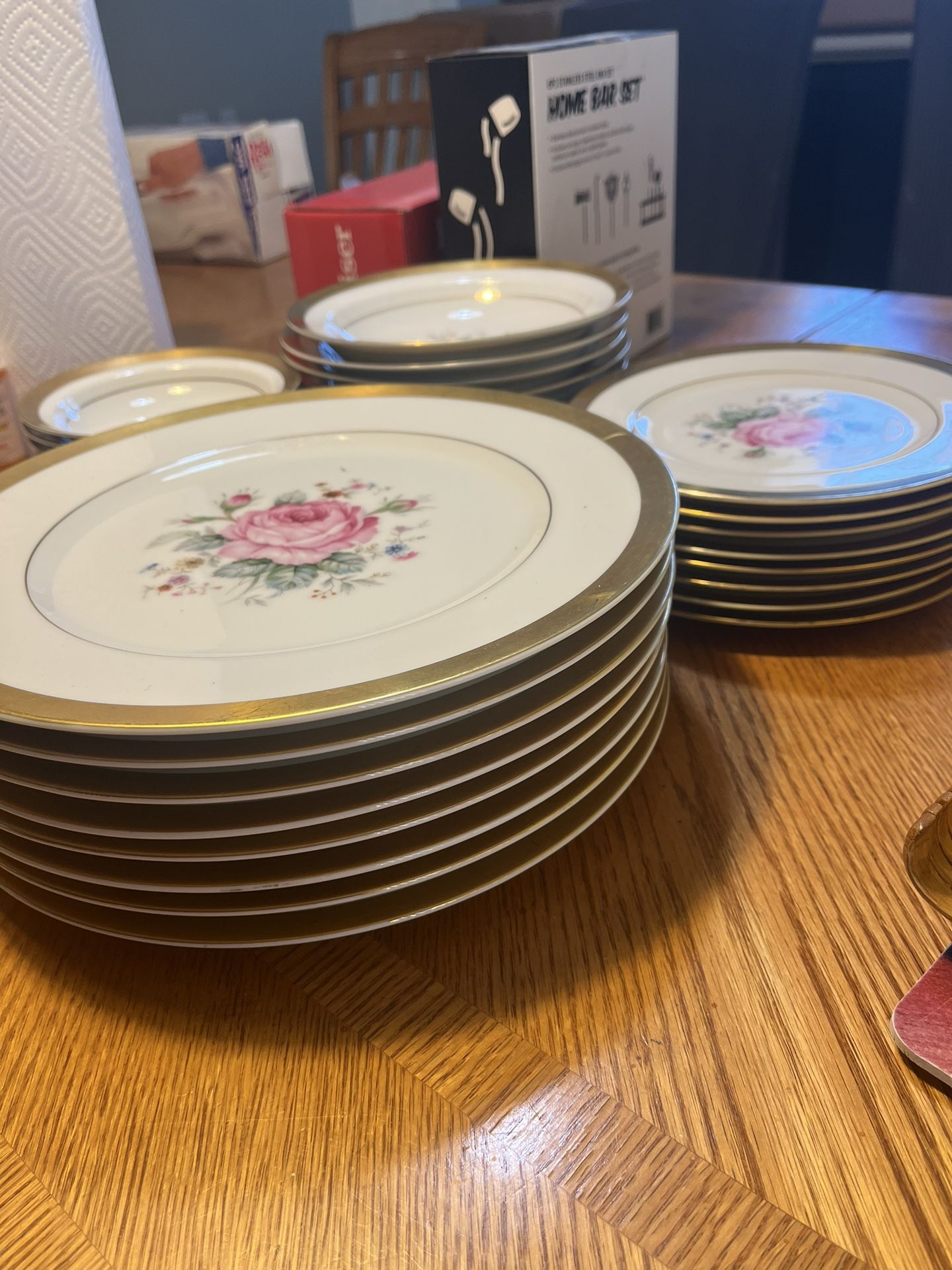 Style House Fine China Japan Dresden Bouquet