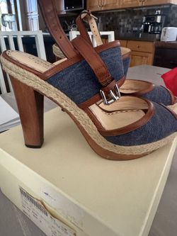 Authentic Coach heels- size 10