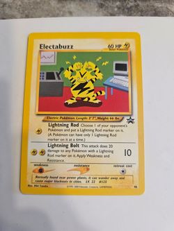 NM 2002 Pokemon Black Star Promo #46 Electabuzz