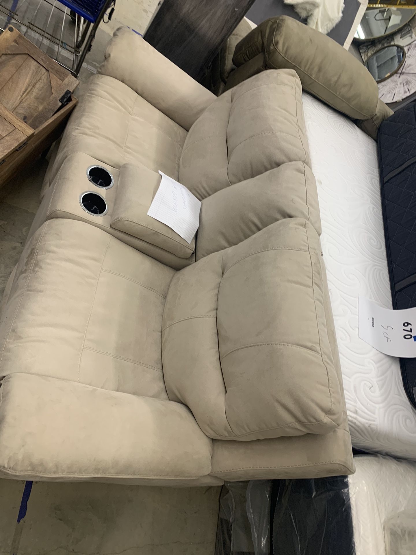 Ashley Powered Recliner Love Seat