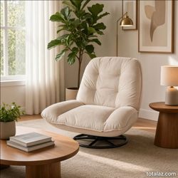 Manual Oversized Reclining Chair with Tablet Arm