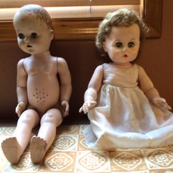 2 Vintage Dolls