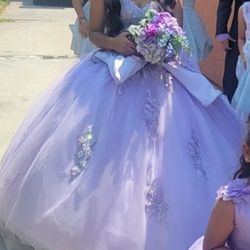 Vestido De 15 Lilac 
