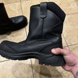Red Wing Steele Toe Boots 