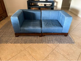 Pottery barn kids module sofa