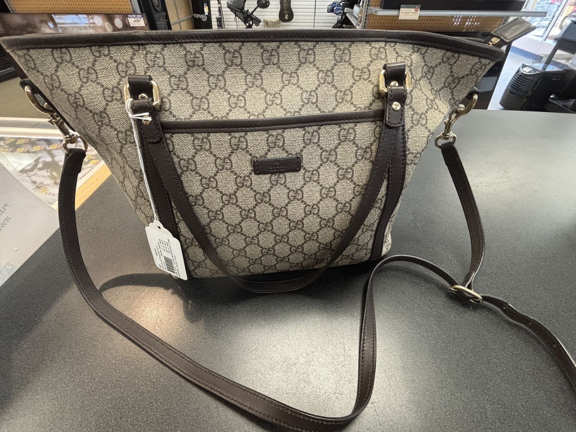 Gucci Supreme Canvas Purse