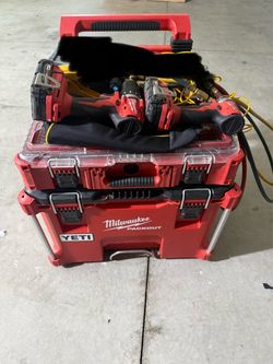 Milwaukee pack outs/ Drill set