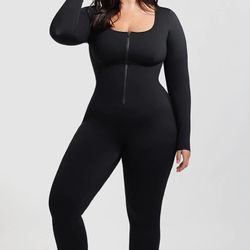 shapellx jumpsuit with shapewear incorporated 3X