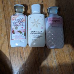 3  Bath and Body Lotion