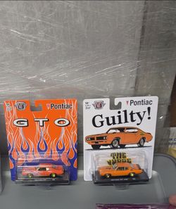 M2 Diecast Pontiac GTO Chase Cars