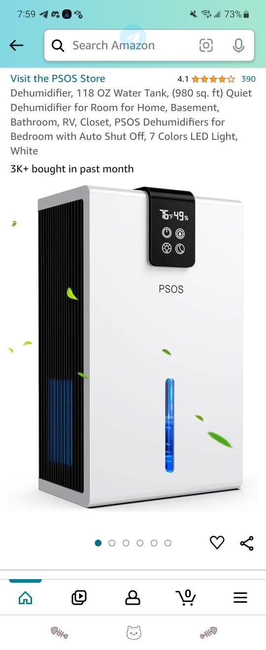Brand New Dehumidifier 118oz