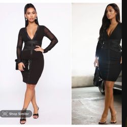 Mini Black Dress